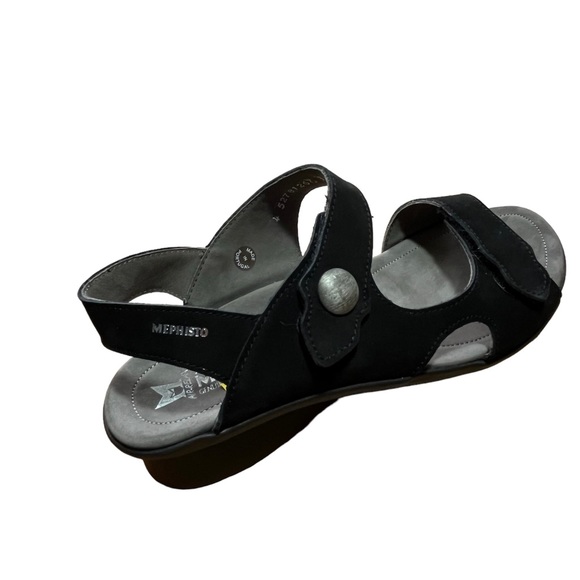 MEPHISTO Black Women’s Sandals Sz 37 EU (6.5 US) - Picture 3 of 11